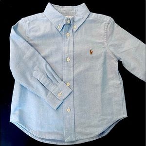 Ralph Lauren cotton oxford shirts baby boy (new)